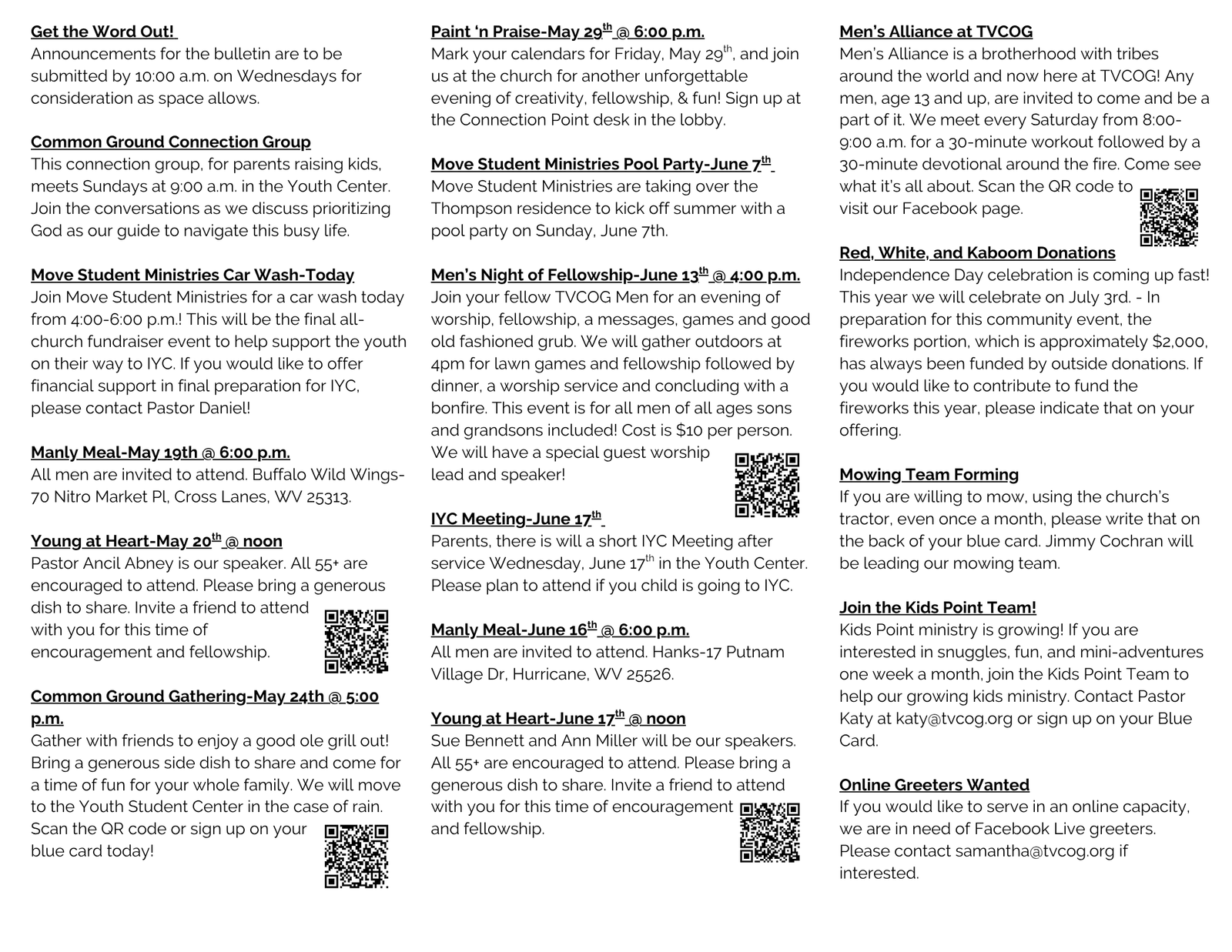 Bulletin 2/1/26